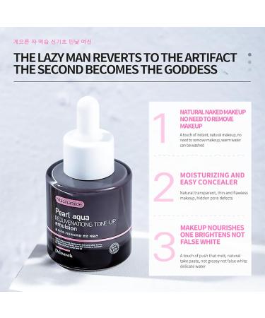 DEleventh Korean Pearl Aqua Rejuvenating Emulsion 30ml - Anti-Aging Hydrating & Nourishing with Vitamins B5 & E for Radiant Skin - Buy Online on GoSupps.com