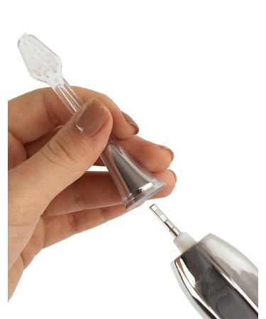 Supersmile Zina45 Replacement Brush Heads - Silver - Sonic Pulse Toothbrush - Buy Online on GoSupps.com