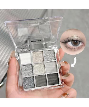 Lazy Eye Eyeshadow smoky makeup eyeshadow color eyeshadow matte eyeshadow palette smokey eyeshadow dark gray and black dots shimmering eyeshadow colors for smokey eyes - Buy Online on GoSupps.com
