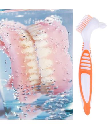 Suicra Denture Cleaning Brush - Soft Multi-Layered Y-Shape Toothbrush for Oral Care | Blue - Ideal for False Teeth & Household Use - Buy Online on GoSupps.com