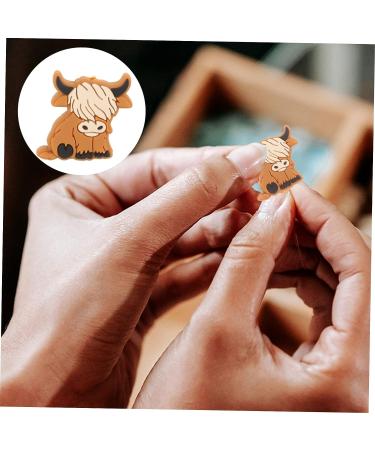 SEWACC 30 Pcs Highland Animal Silicone Beads - Light Brown Baby Toy - Buy Online on GoSupps.com