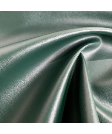Miami Faux Leather Car Upholstery Vinyl Fabric FR 54" (Forest Green - Sample 10cm x 10cm) - Buy Online on GoSupps.com