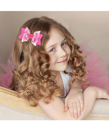 Summer Waterproof PVC Hair Bow Clips for Kids - Cute Pool Swim Accessories - Buy Online on GoSupps.com