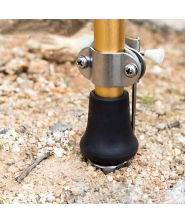 Retractable Ice Cane Tip 5 Prong Non Slip Hiking Pole Tips Mobility Crutches Attachment for Safer Walking in Ice and Snow - Buy Online on GoSupps.com