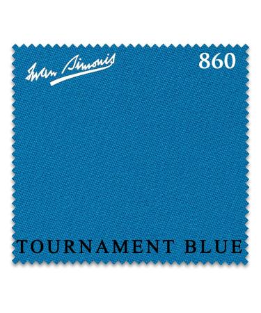Iwan Simonis 860 Pool Billiard Table Cloth - Authorized Dealer (Tournament Blue, 9 ft) Tournament Blue 9 ft