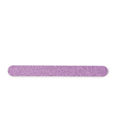 RAWR Professional Nail File (180 Grit) Disposable Double-Sided Mini Emery Boards Durable Nail Care Tools for Home or Salon Manicure and Pedicure Compact and Portable Nail Grooming Kit - Purple
