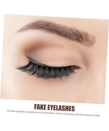 Beavorty 1 Pair lash adhesive strips lash decor eye accessories women extension eyelashes women eye decors false party eyelashes decorate Fake eyelashes chemical fiber self-adhesive extend - Buy Online on GoSupps.com
