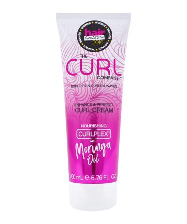 The Curl Company Enhance & Perfect Curl Cream (200ml) - Professionally Formulated with Nourishing Curplex with Moringa Oil. Experts in Curls & Waves 200 ml