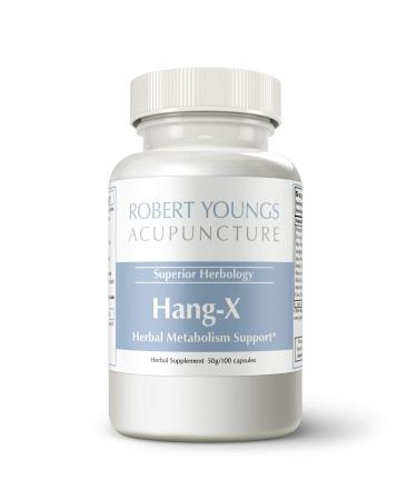 Hang-X (100 Capsules) Scientifically Formulated to Help Relieve Symptoms Fast | Electrolyte Recovery Pill for Better Morning Rapid Hydration | Ease Discomfort with All Natural Herbal Aid 1 Count (Pack of 100)