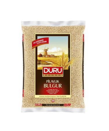 Duru Coarse Bulgur 2500g, Wheat Berries, 100% Natural and Certificated, High Fiber and Protein, Non-GMO, Great for Vegan Recipes, Better than Rice