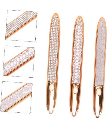 POPETPOP Lot De 3 Stylos Eye-liner Autocollants Paillettes Dor es Et Argent es Taille Standard Pour Maquillage Pr cis Des Yeux Effet L opard tincelant Pour Usage Quotidien Et Maquillage Cr atif - Buy Online on GoSupps.com