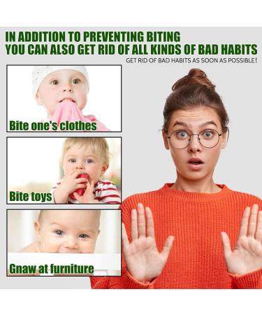  Dous Stop Nails Polish Bitter Nail Water - No Bite Nail Polish - Natural Anti-Nail-Chewing Nail Polish - Prevents Thumb Sucking and Stops Nail Biting - 10ml - Buy Online on GoSupps.com