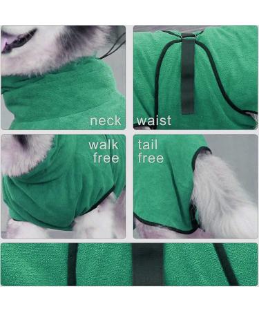  BB Extra Absorbent Dog Towel - Fast Drying Bath Towel for Pets | Adjustable Straps for Dogs & Cats - Perfect for Home & Travel - Buy Online on GoSupps.com