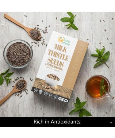 Herbs Botanica Milk Thistle Herb Seeds 100% Natural Cardo Mariano Semillas for Herbal Tea Tinctures & DIY Use Whole Milk Thistle Seeds for Grinding & Infusions 8 oz Pack - Buy Online on GoSupps.com