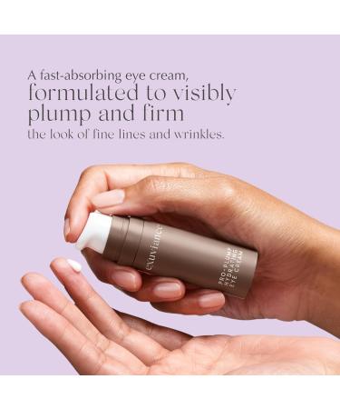 EXUVIANCE Pro-Plump Hydrating Eye Cream Plumping and Firming Anti Aging Eye Cream for Crows Feet and Wrinkles with Hyaluronic Acid and PHA 0.5 oz - Buy Online on GoSupps.com