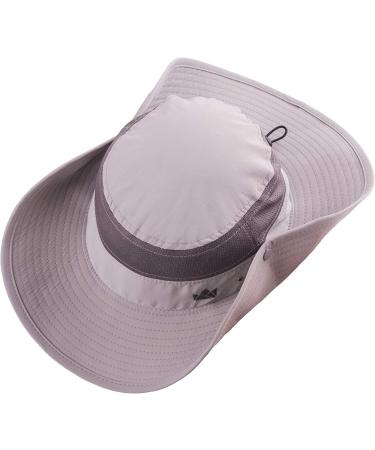 Buy The Friendly Swede UV Protection Sonnenhut - 2-Pack Safari & Fishing Hats for Men & Women | UPF 50 Gray with Neck Protection - Buy Online on GoSupps.com
