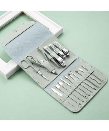 Nail Set  16-in-1 Stainless Steel Professional Repair Set Multipurpose Nail Clippers. Mother  Friend and Colleague Gifts (Green) - Buy Online on GoSupps.com