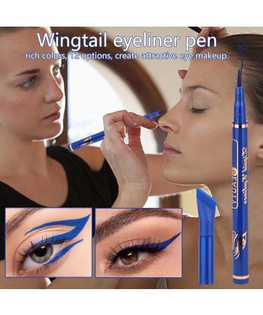 Liquid Eyeliner | Waterproof Long-lasting Liner Makeup Pencil for Eye - Smudge-proof Eyeliner for Smooth Eye Look on Vacation Daily Outgoing Leisure Time and Dating Pochy Wingtail Eyeliner_06# - Buy Online on GoSupps.com