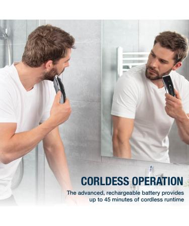Carmen C81104 Signature Men s Hair Clipper with Adjustable Cutting Lengths & Cordless Operation Black - Buy Online on GoSupps.com