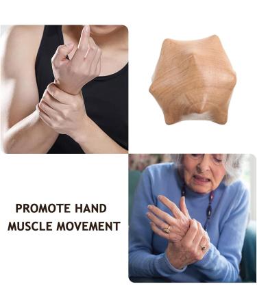 Exceart Massage Balls - Chinese Baoding Ball Hand Roller & Thai Hand Massager for Effective Palm Therapy | Portable Mahogany Design - Buy Online on GoSupps.com