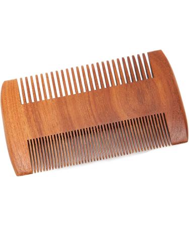 Peigne Poux et Barbe Double Face de qualit Sup rieure avec Grille Dents Fines et Larges Bois de Rose Australien Naturel pour les Types et Styles de Cheveux Peigne de - Buy Online on GoSupps.com