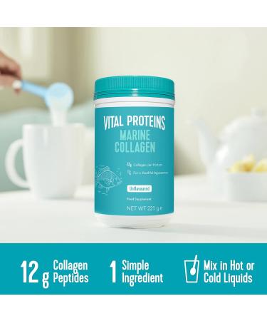 Vital Proteins Marine Collagen Peptides Powder 221g - Hydrolyzed Supplement - Buy Online on GoSupps.com