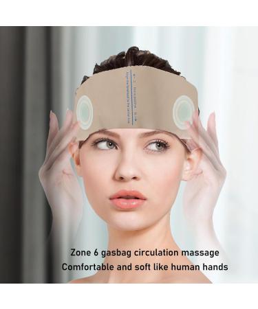 Buy Adjustable Air Pressure Head Massage Device | Relaxing Electronic Compression Headband for Scalp Decompression - Buy Online on GoSupps.com