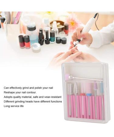 Nail Drill Kit with Storage Box - GH-07 Nail Grinding Heads for Dead Skin Removal & Polishing - International Shipping Available - Buy Online on GoSupps.com