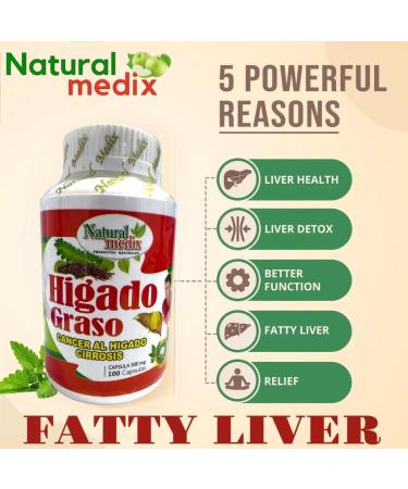 Natural medix H gado Graso Suplemento Herbal con Alcachofa Sangre de Drago y Boldo 100 C psulas | Liver Support Supplement with Artichoke Dragon s Blood & Boldo 100 Capsules - Buy Online on GoSupps.com