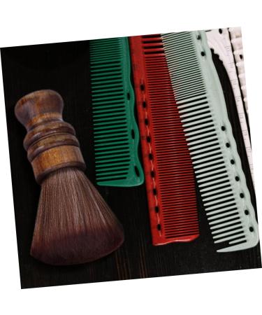 Angoily 1pc Hair Brush Neck Duster Shaving Saop Brush Cleaning Sponges Barber Face Sponge Hair Cutting Brush Neck Cleaning Tool Broken Hairbrush Wood Handle Comfortable Dust Brush - Buy Online on GoSupps.com