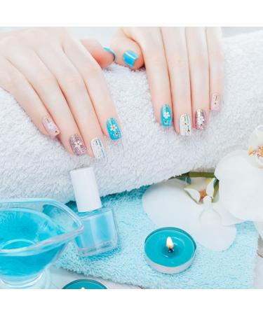 Lurrose 6 Boxes Nail Art Accessories nail decor nail art charm decor crystal rhinestones gems charms nail flower nail charm nail art flower nail art pearls nail polish glue resin flower 3d - Buy Online on GoSupps.com