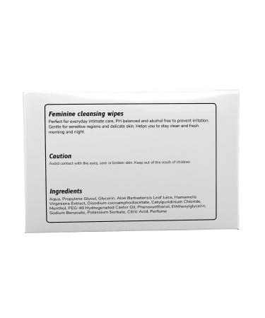 Jeevson Individually Wrapped Flushable Intimate Wipes - Perfect for Travel | Eco-Friendly & Convenient | 1 Box - Buy Online on GoSupps.com