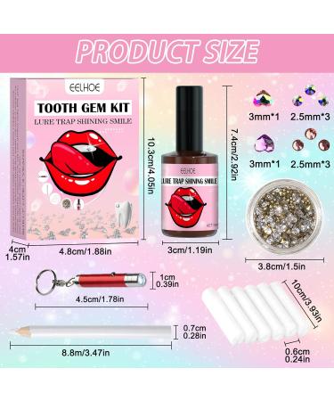 Premium Tooth Jewelry Kit - Complete Tooth Gem Set with Glue | Enhance Your Smile with Tartar Jewelry - Buy Online on GoSupps.com