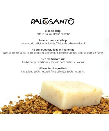 3 Palo Santo Soaps with essential oil - 3 x 100 gr - Tonic Energizing Purifying Emollient - Buy Online on GoSupps.com
