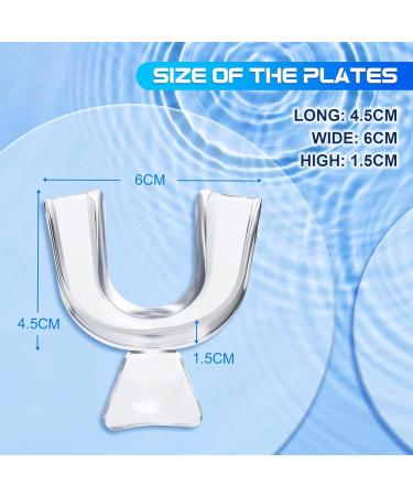 IUFDGHN 4 Pieces of alveolar bruxism BPA Free thermoplastic Safety Materials Oral Protectors Dental bruxism Protectors Nighttime Dental Protectors -2 Sanitary Boxes - Buy Online on GoSupps.com