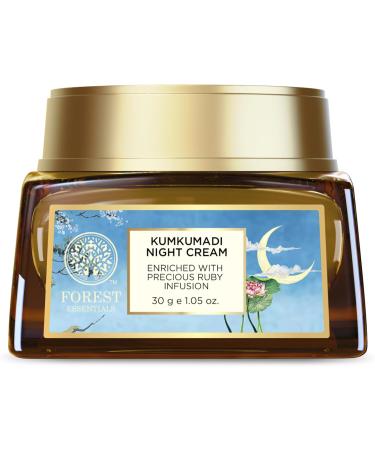  Forest Essentials Forest Essentials Night Cream Kumkumadi Keram 30 g - Buy Online on GoSupps.com