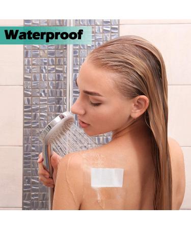 150 Pack Waterproof Transparent Film Dressing Adhesive Bandages 3.1x3.1 Inch - Buy Online on GoSupps.com