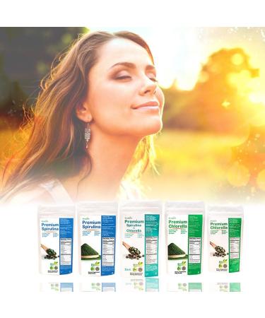 Biophyto-Chlorella Spirulina 2 in 1 Tablets- 1250 Counts- Broken Cell Wall- Vegan- 83 Days Supply- Phycocyanin Protein- Non-GMO- Iron Zinc B12 Chlorophyll Calcium- 100% Pure-Energy Supports - Buy Online on GoSupps.com