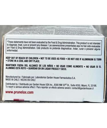 Prunelax Ciruelax Laxative Tabs 60 ea (Pack of 2) - Buy Online on GoSupps.com