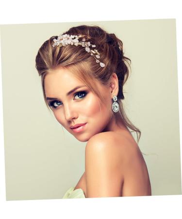minkissy Pearl Hair Comb Hair Jewels Girls Barrettes for Hair Bridal Girls Tiara Prom Hair Accessories Hair Clips for Girls Rhinestone Hair Comb Bride Headband Crystal Wedding - Buy Online on GoSupps.com