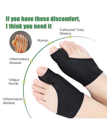 Bunion Corrector for Women & Men - Plantar Fasciitis Relief | Orthopedic Brace & Toe Straightener - Hallux Valgus Alignment Pads (Size L: 39-42 - Buy Online on GoSupps.com