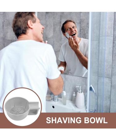 Nuobesty Shaving Soap Bowl - Wide Opening Foam Mug for Barbers | Best Hairdressing Accessories for Cream & Soap - Buy Online on GoSupps.com
