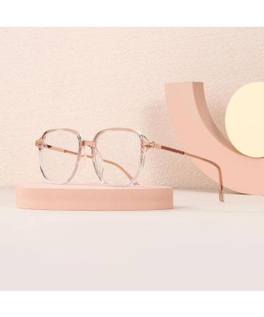 GUDVUE Blue Light Glasses for Men & Women | Ultra Lightweight Oval Eyeglasses for Computer Gaming TV & Phones | Anti Glare UV400 Eye Strain Protection - Buy Online on GoSupps.com