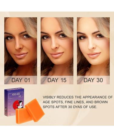 VerNovum Kojic Acid Soap for Dark Spot Lightening and Even Skin Tone - Eliminates Freckles, Promotes Smooth & Supple Skin - Buy Online on GoSupps.com