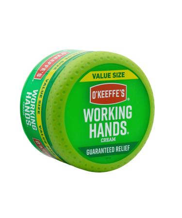 O'Keeffe's Working Hands Hand Cream Value Size, 6.8 oz., Jar, green (K0680001) 1 - Pack