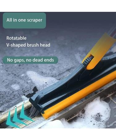 2023 New 2 in 1 Cleaning Floor Scrub Brush Zjoella Cleaning Brush Zjoella 2 in 1 Cleaning Brush 120 Rotating Tile Brush for Cleaning Bathroom Glass Patio Kitchen (Color : White Size : 1PCS) 1PCS White - Buy Online on GoSupps.com