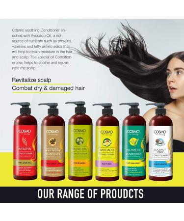  CD COSMO DESIGNS Cosmo Avocado Conditioner 1000ml - Buy Online on GoSupps.com