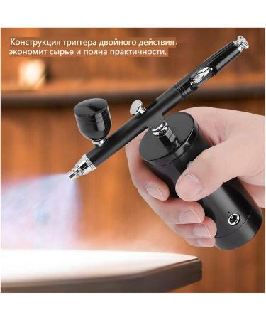 Spray Gun Portable Rechargeable Mini Air Gun Kit with Compressor Air-Brush Paint Spray Gun Airbrush Set for Nail Art Cake Fog Mist Sprayer Car/Furniture Spraying Tool for Car DIY Craft (Color : to One Size Tool21 - Buy Online on GoSupps.com