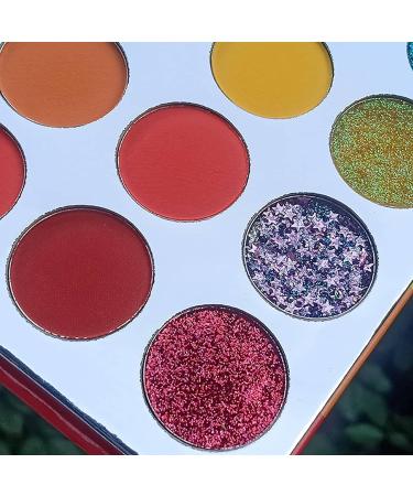  Jinmen Jinmen 35 Colors Eyeshadow Palette 35 Colors Rainbow Color Pressed Glitter Colorful Shimmer Pigment Eyeshadow Palette Shimmer Eyeshadow Palette Shimmer Bright Makeup Palette - Buy Online on GoSupps.com