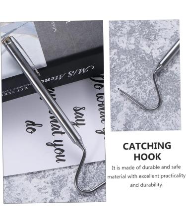 HOMSFOU 6 Pcs Telescopic Snake Hook Heavy Duty Snake Hook Snake Handling Tools Reptile Catcher Stick Snake Grabber Tongs Reptiles Hooks Snake Catching Tool Glass Stainless Steel Snake Clip - Buy Online on GoSupps.com
